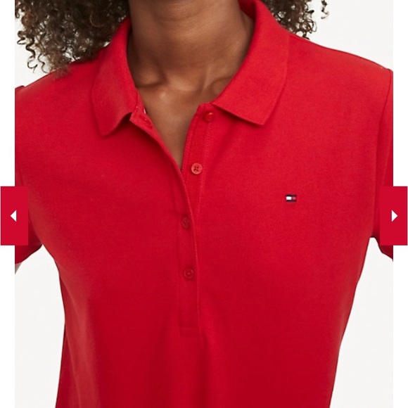 Tommy Hilfiger Regular Fit Essential Stretch Cotton Polo - Picture 2 of 7